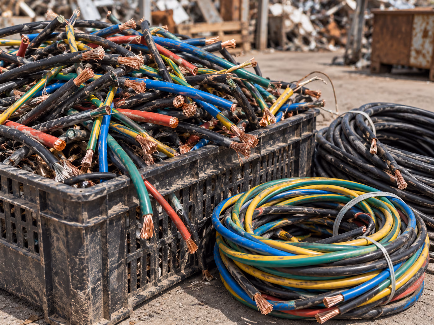 Elektrik kablosu hurdası