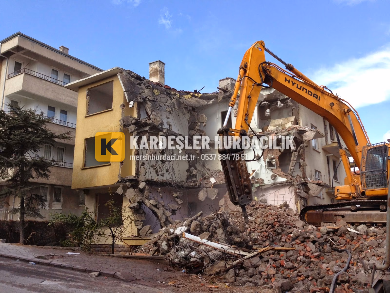 Mersin bina söküm ve yıkım çalışması – Kardeşler Hurdacılık